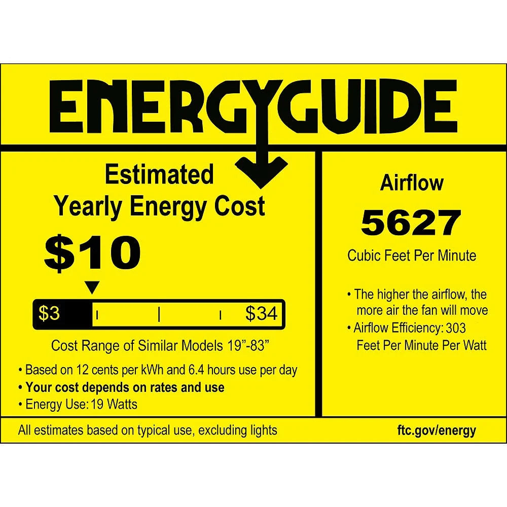 Industrial Ceiling Fan with Light Kit LED Remote Brushed Nickel P528