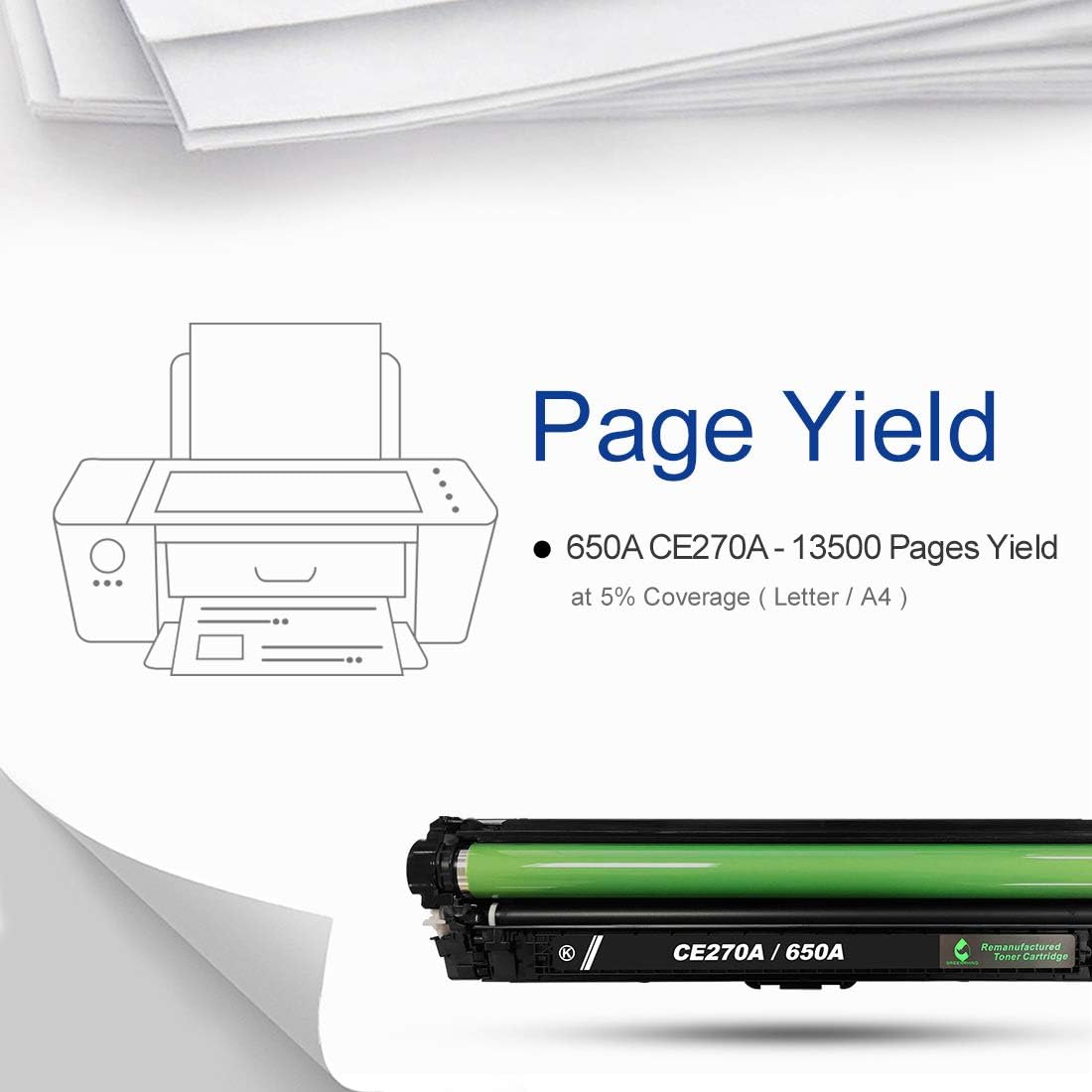 Remanufactured Black Toner Cartridge O79638