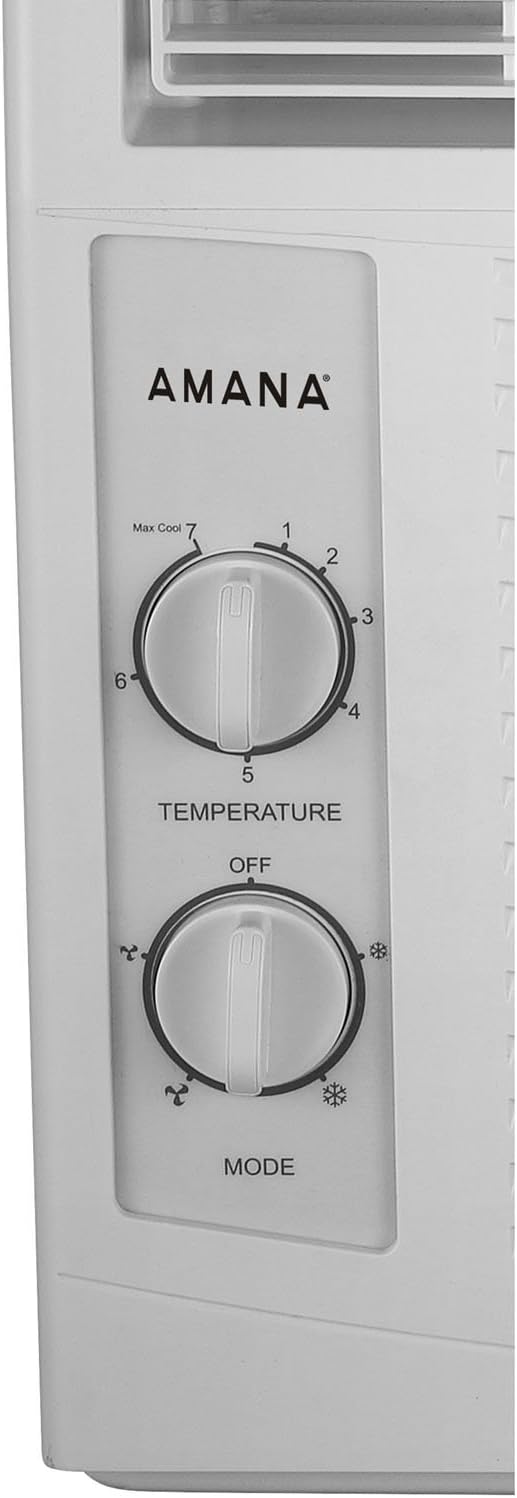 5,000 BTU 115V Window-Mounted Air Conditioner White G272