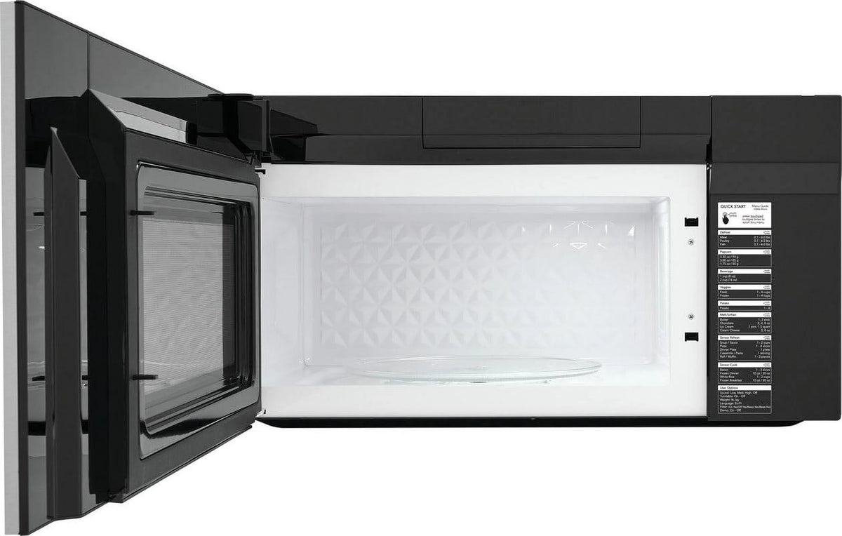 Black Stainless Steel Over The Range Microwave U329