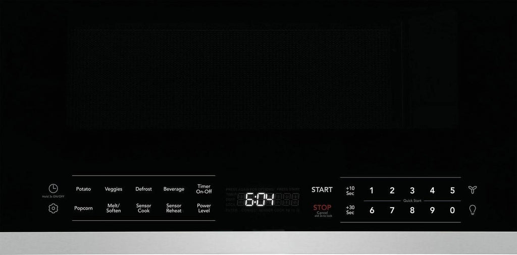 Black Stainless Steel Over The Range Microwave U329
