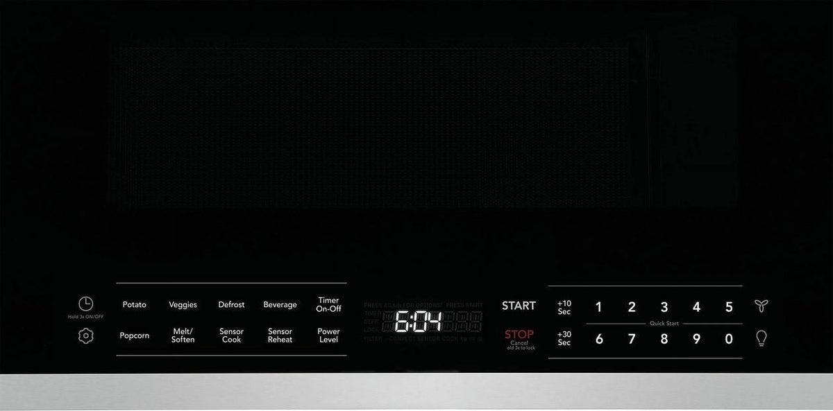 Black Stainless Steel Over The Range Microwave U329
