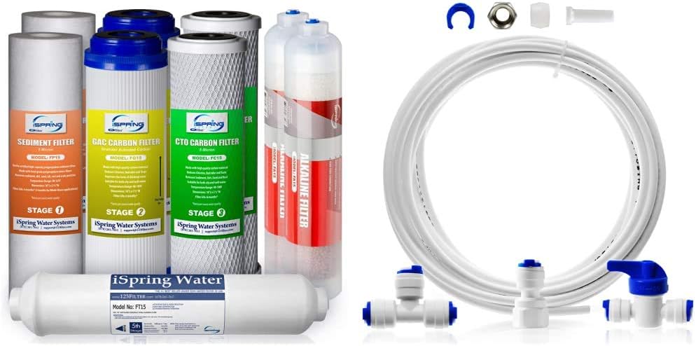 Reverse Osmosis Water Filter Replacement Cartridge Pack Set O36787