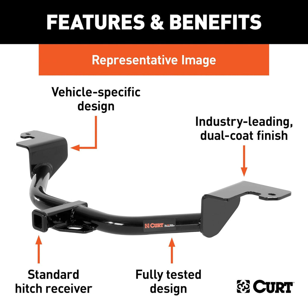 Class 1 Trailer Hitch with Ball Mount U56354