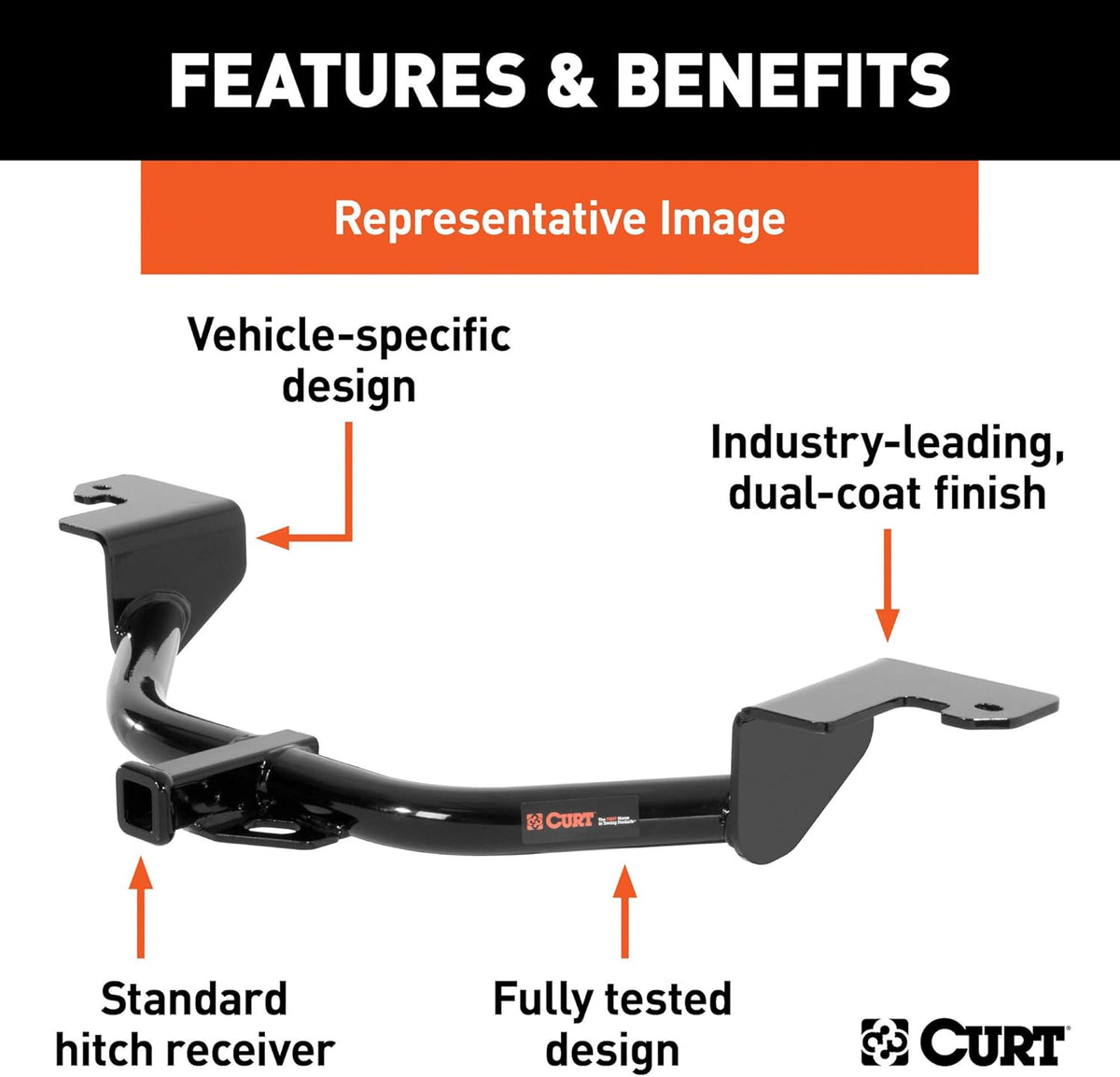 Class 1 Trailer Hitch with Ball Mount U56354