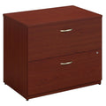 2 Drawer Mahogany Lateral File Cabinet Q94269