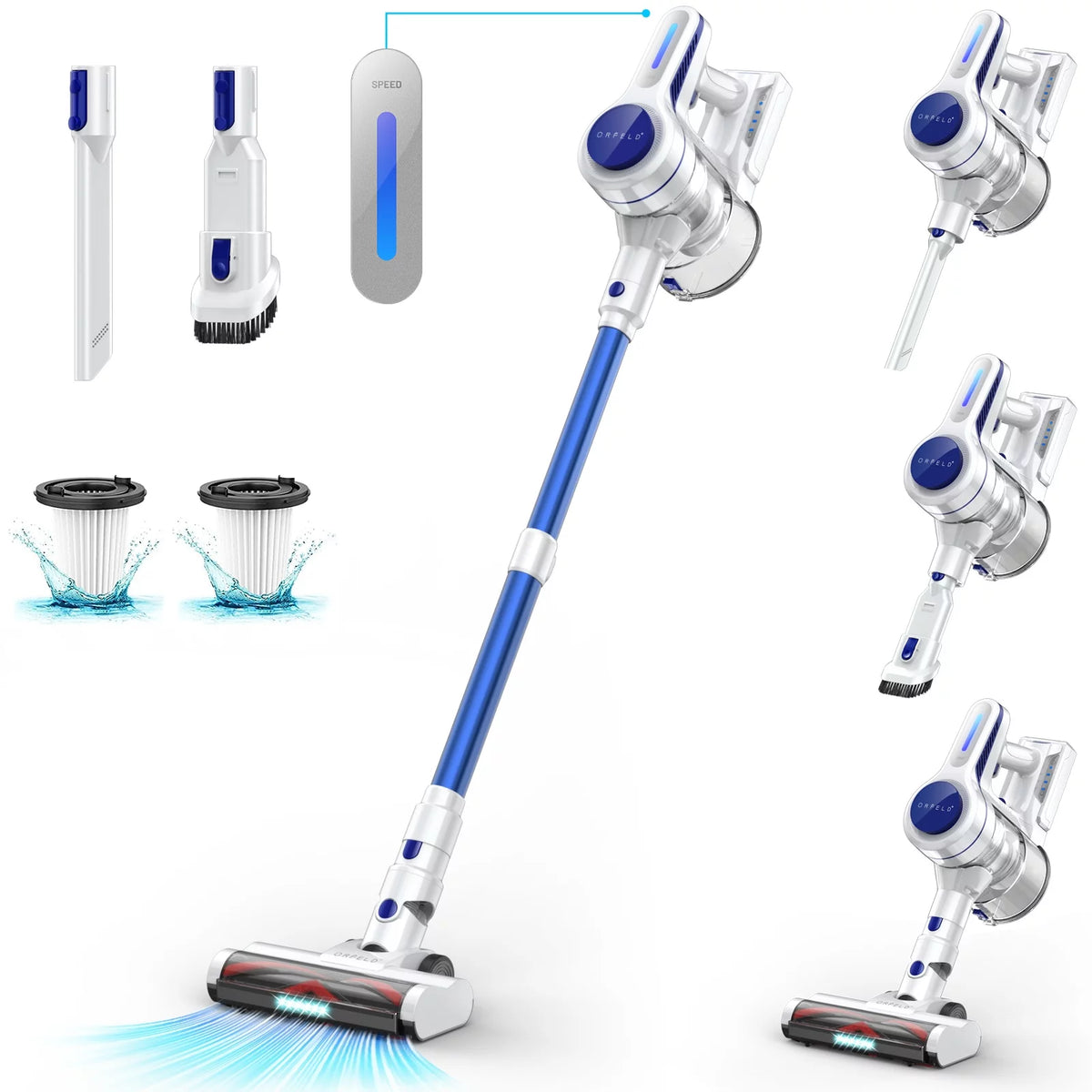 Cordless Vacuum Cleaner with 2200mAh Battery X532977