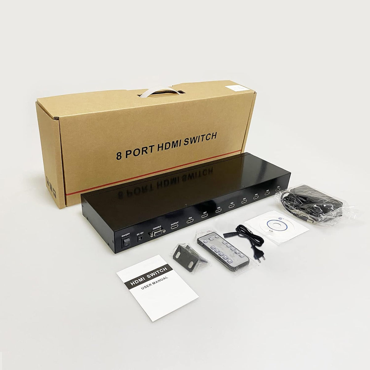 8 Ports HDMI Switch 8x1 4K@60Hz A91558