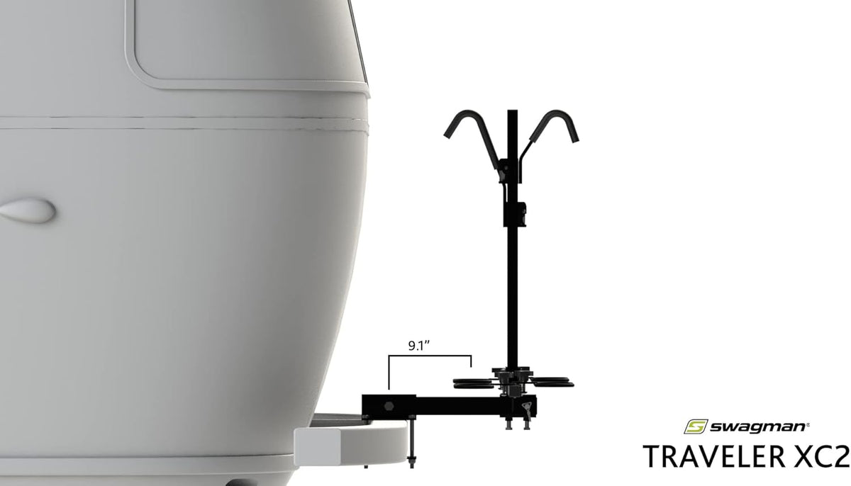 Black Hitch Mount Bike Rack N4193
