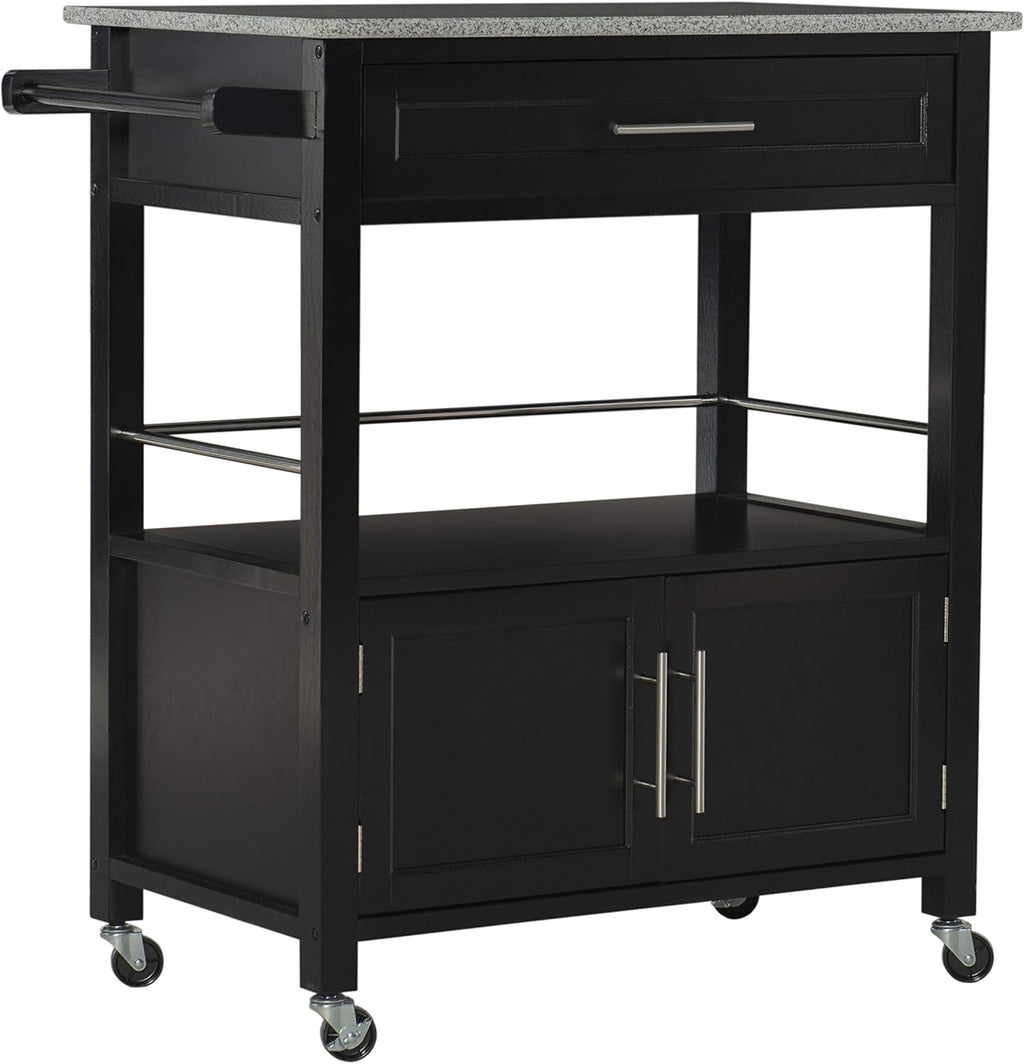 Black Kitchen Cart P808627