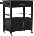 Black Kitchen Cart P808627