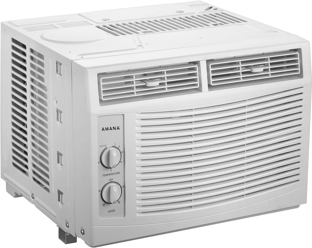 5,000 BTU 115V Window-Mounted Air Conditioner White G272