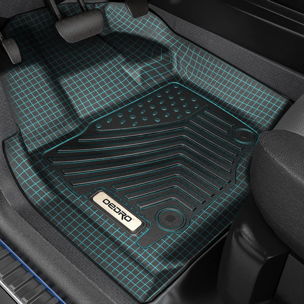Black TPE Floor Mats & Cargo Liner Set B970