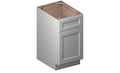 White 1 Door 1 Drawer Base Cabinet O825
