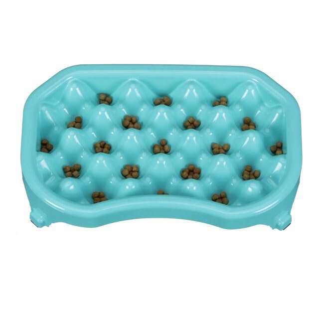 Raised Slow Feeder Dog Bowl Q597133