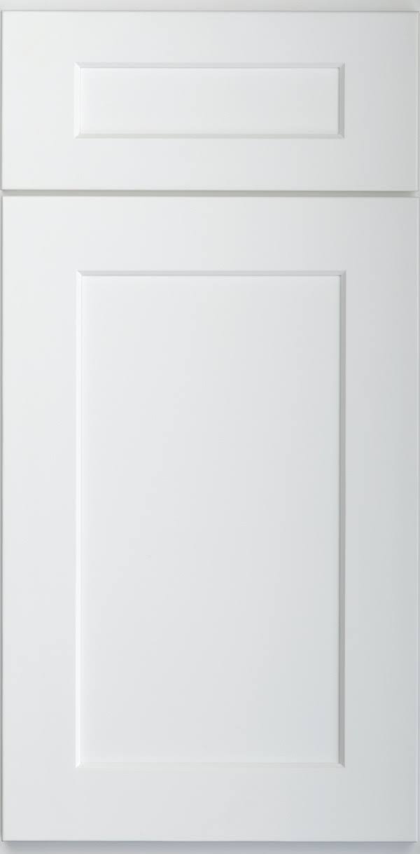 White 1 Door 1 Drawer Base Cabinet O825