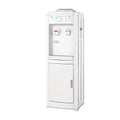 White 5 Gallon Top Loading Plastic Water Cooler Dispenser with Child Safety Lock K17013
