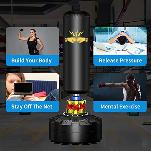 Heavy Punching Bag with Stand 70'' H13634