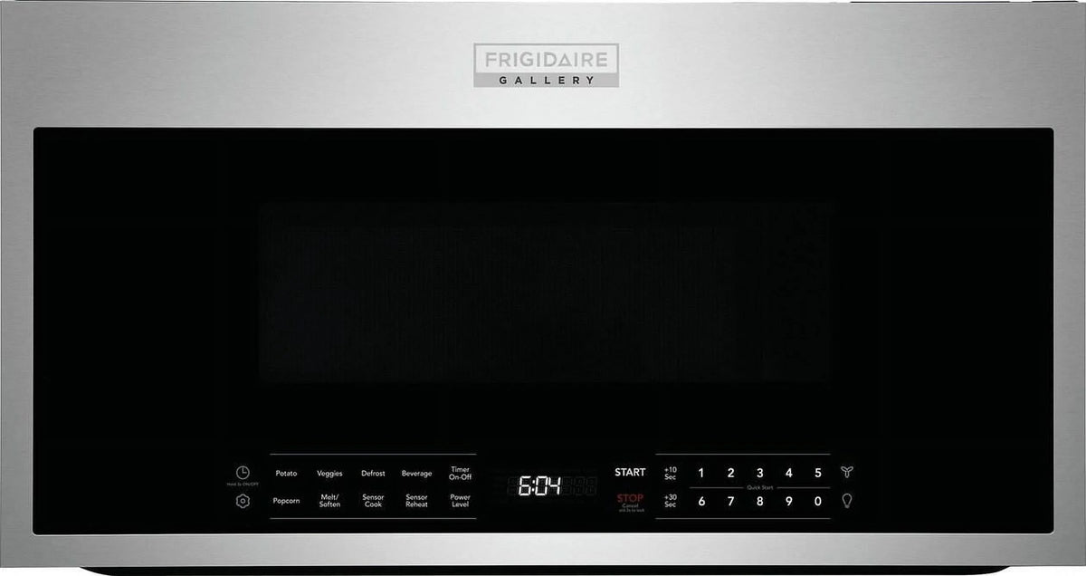 Black Stainless Steel Over The Range Microwave U329
