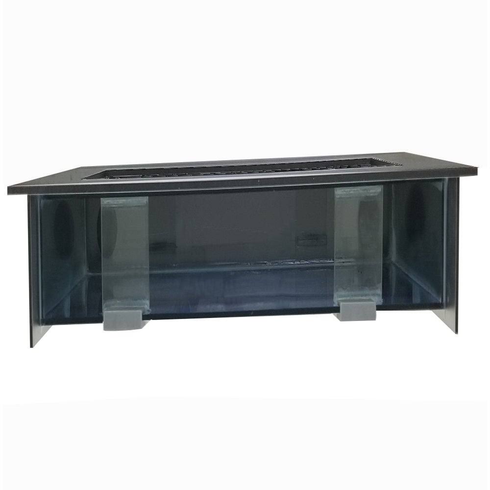 Wall Mounted Aquarium Brushed Black J17548