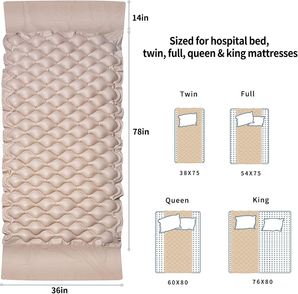 Alternating Pressure Air Mattress with Quiet Pump C729693