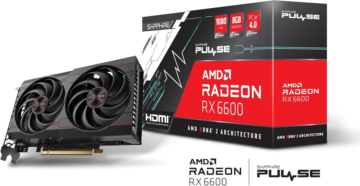 AMD Radeon RX 6600 8GB GDDR6 Graphics Card Y840