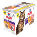 Adult Sensitive Stomach & Skin Wet Cat Food Pouch Variety Pack S627
