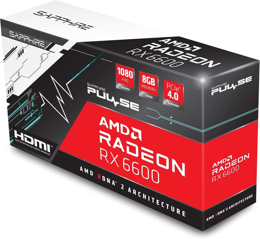 AMD Radeon RX 6600 8GB GDDR6 Graphics Card Y840
