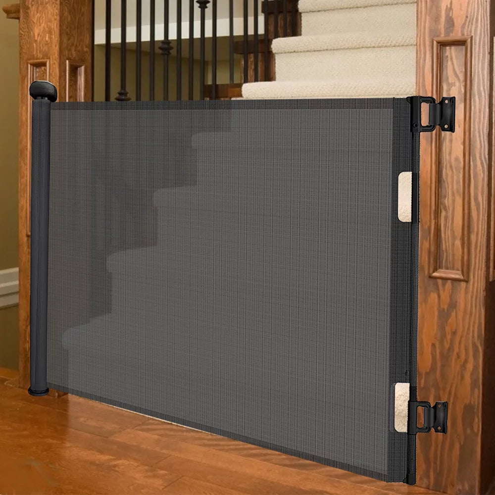 Black Mesh Baby Gate and Dog Gate O97119
