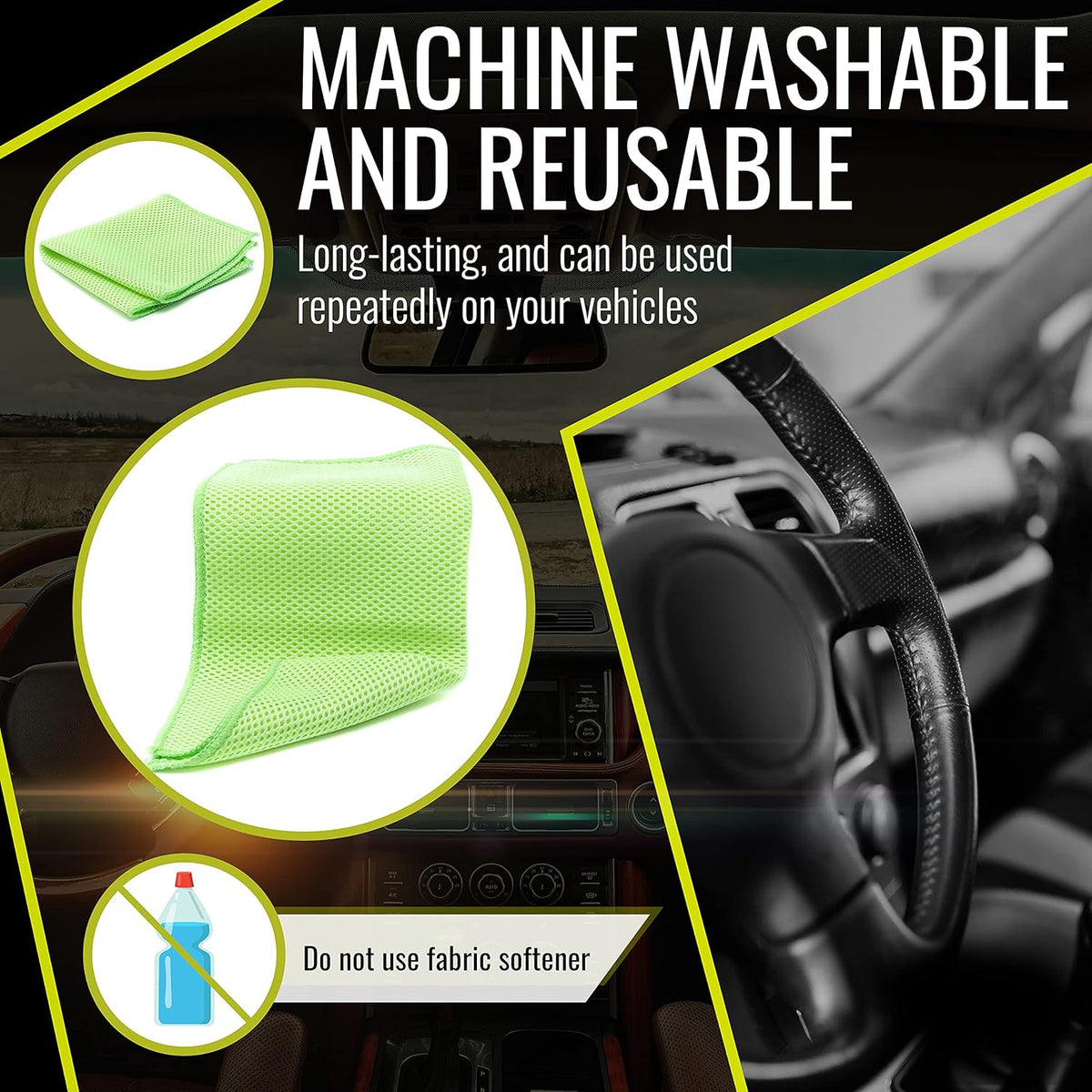 Microfiber Mesh Cleaning Cloth A489