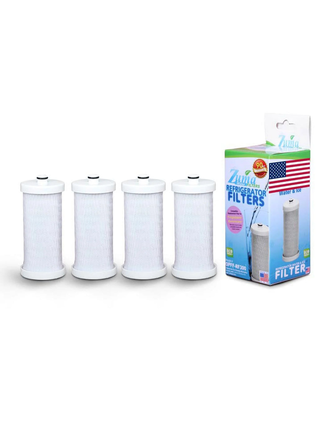 Water and Ice Filter, 4 Pack S7535
