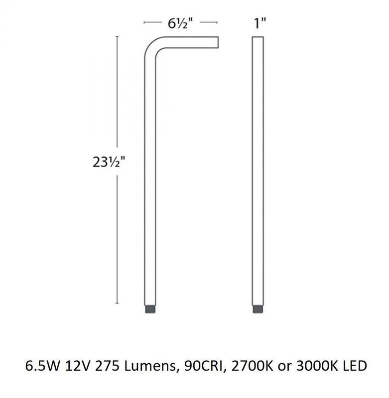 Bronze LED Single Path Light T3156