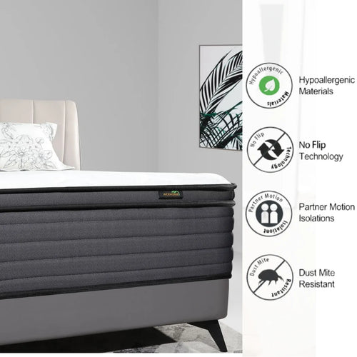10 Gel Memory Foam Innerspring Hybrid Twin Mattress N390218