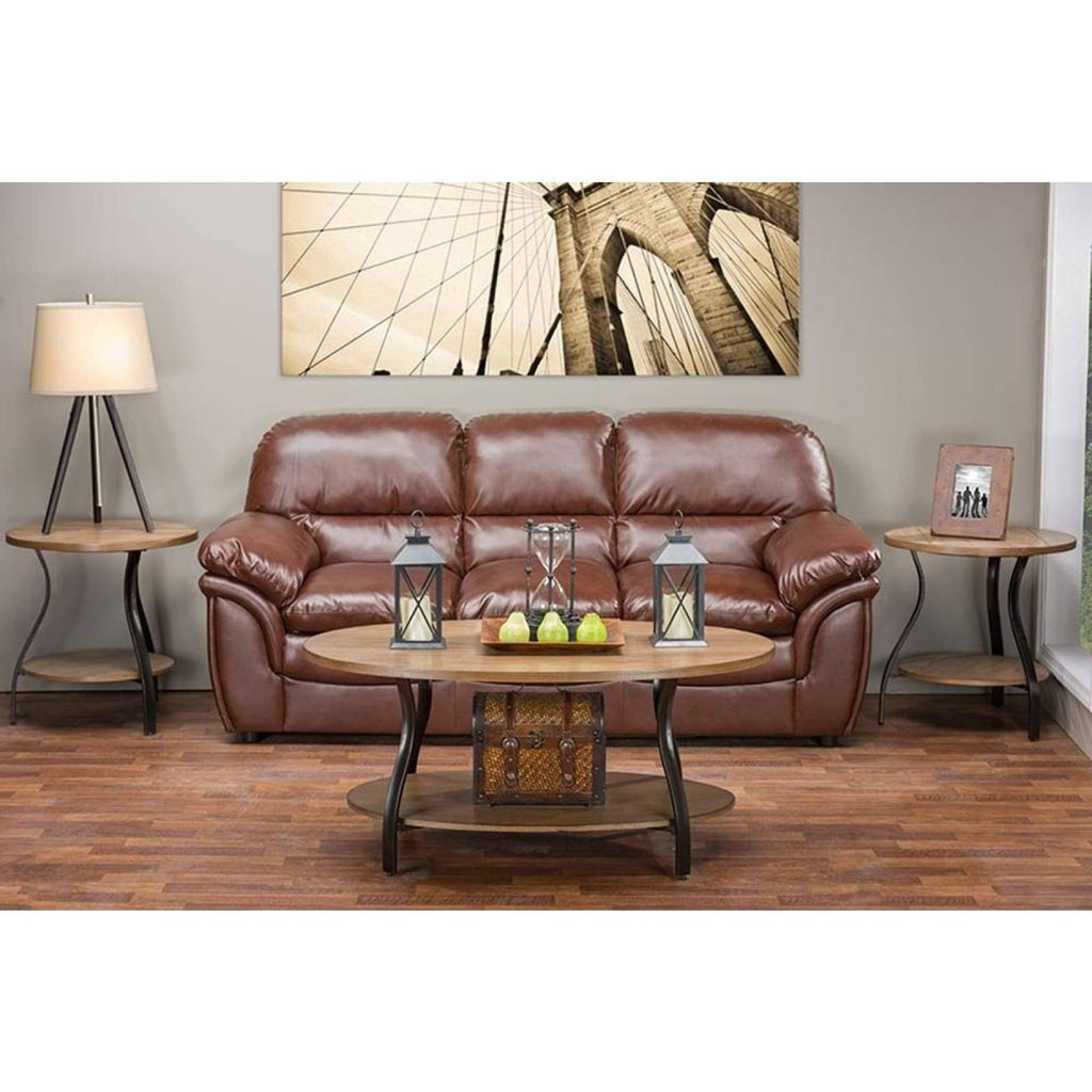 3-Piece Wood and Metal Table Set N377972