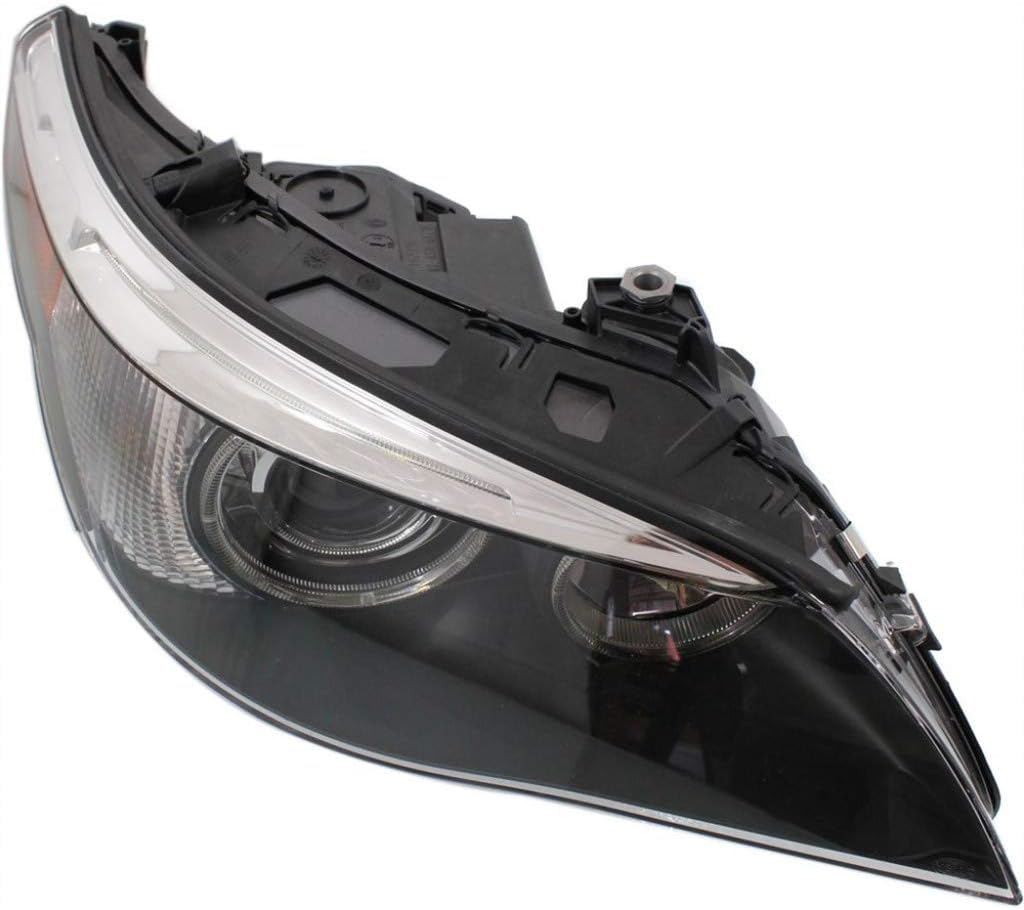 BMW 545i Headlight Assembly 2004 2005 Passenger Side HID X4995
