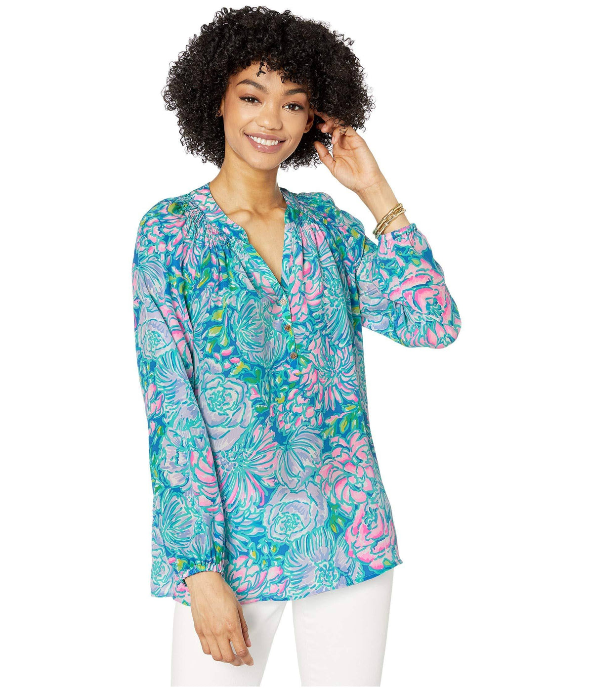 Elsa Top Mandevilla Pink Xxs R526