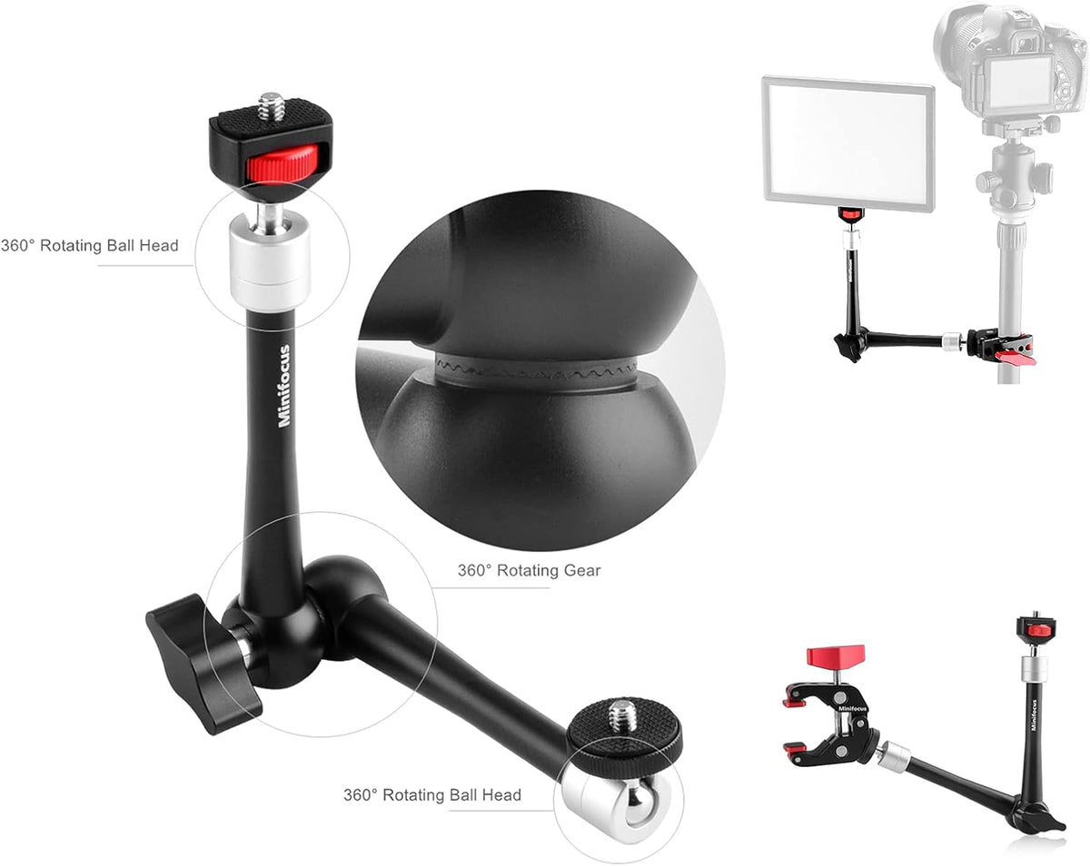 Articulating Friction Magic Arm Super Clamp Mount Kit U5088