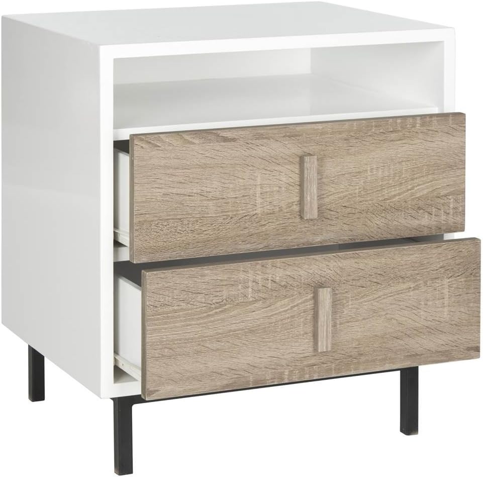 White/Oak Lacquer Cabinet C553