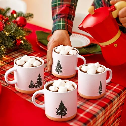 Christmas Mugs Set of 4 12Oz T956