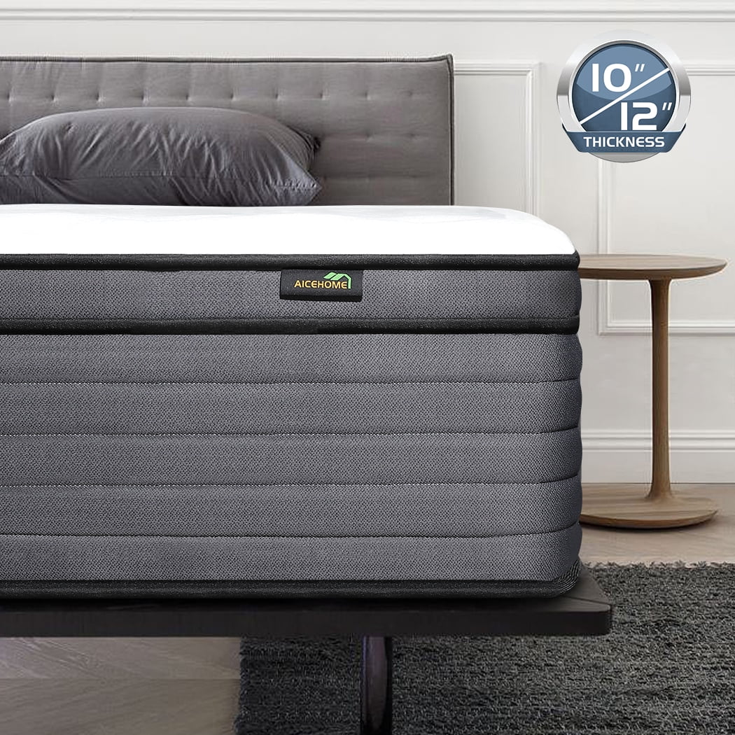 10 Gel Memory Foam Innerspring Hybrid Twin Mattress N390218