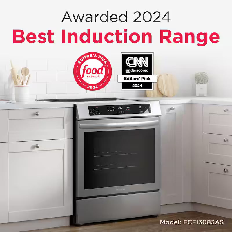 5.3 cu. ft. Induction Range with Convection in Stainless Steel F46189