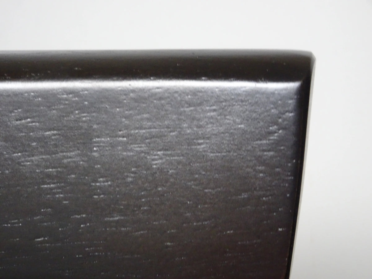 Set of 5 pc Solid Wooden Table and Chairs Espresso Black Finish R164