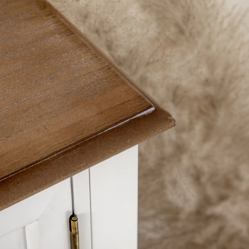 White Console Table with 2 Drawers M530