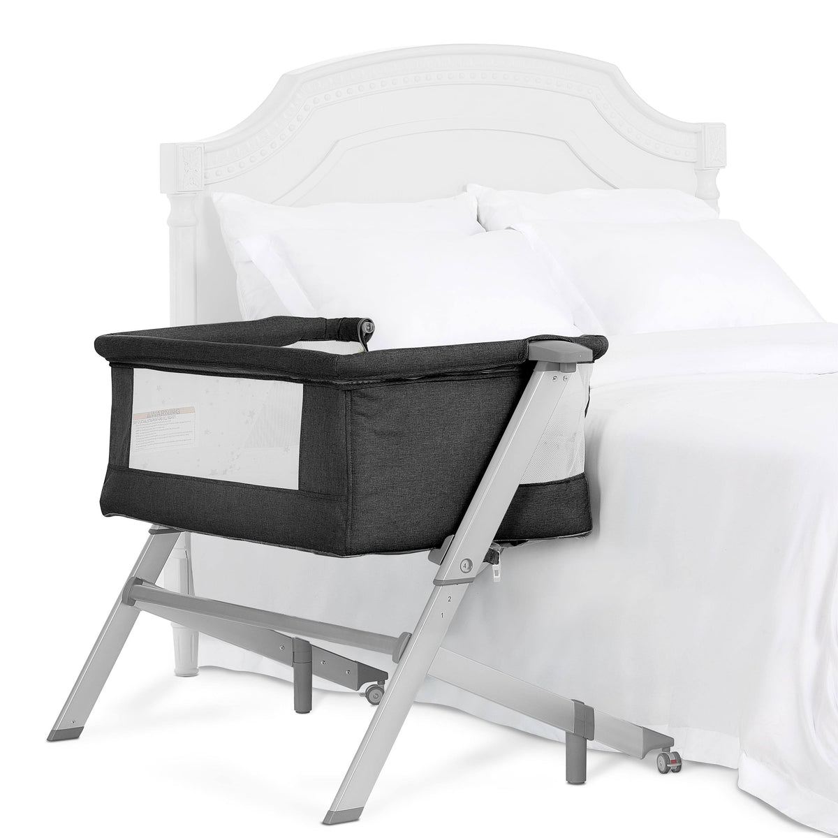 Black Bassinet and Bedside Sleeper A647