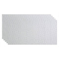 Matte White 5 Pack Glue Up Ceiling Tile E6630