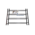Dark Black Solid Steel Window Guard P5459