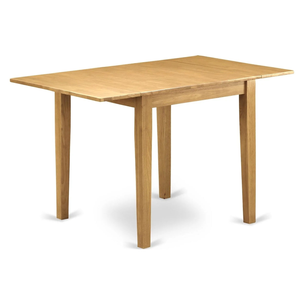 5 Pc Modern Dining Table Set with 4 Chairs Oak Finish I77017