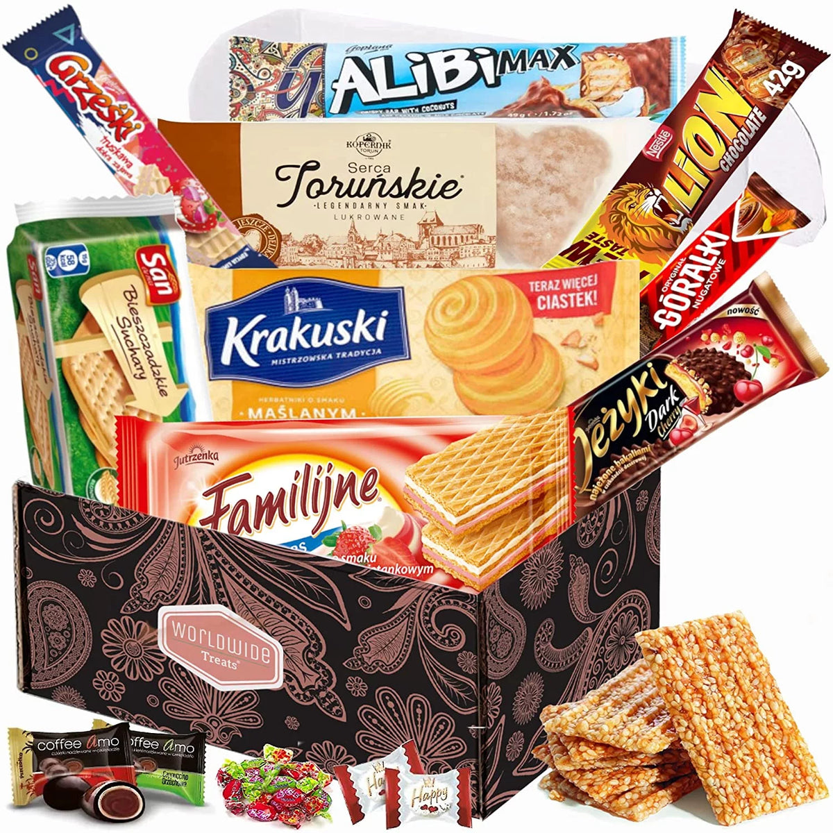 Snacks Mix Care Package Gift Box Assortment P54622