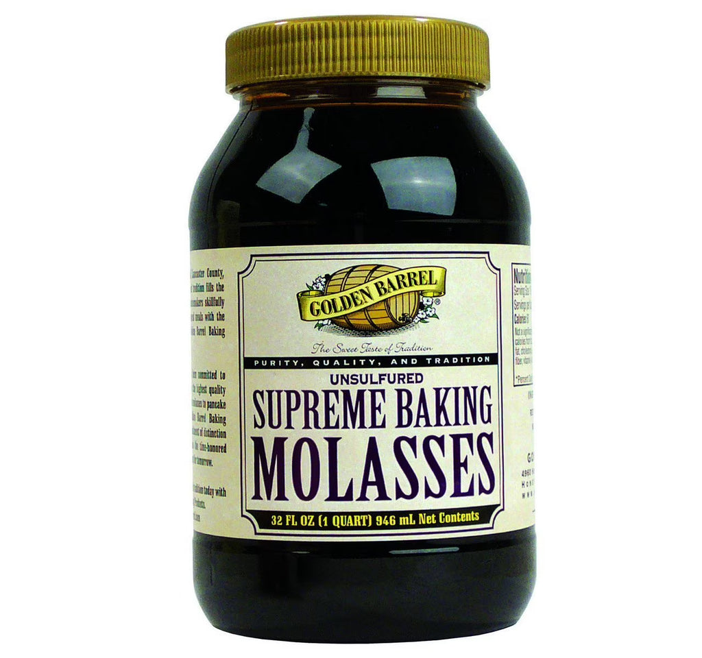 Unsulfured Baking Molasses, 32 Oz. Bottle (Pack of 2) J826