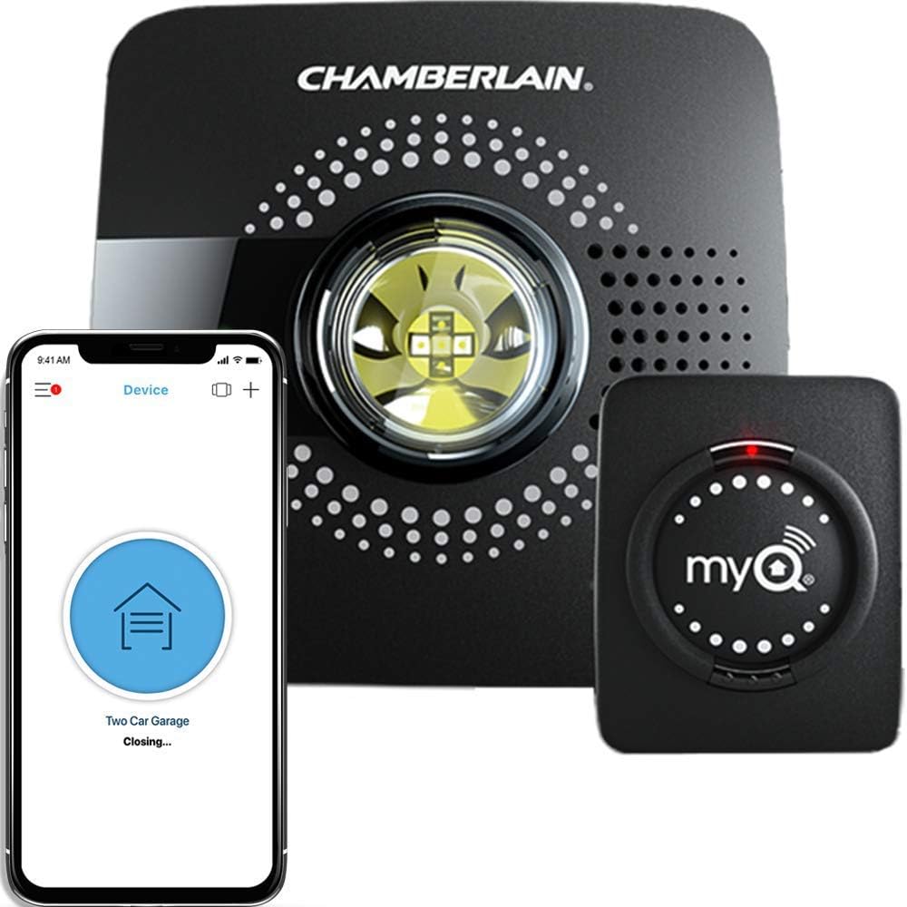 White Smart Garage Camera & Hub Bundle V254
